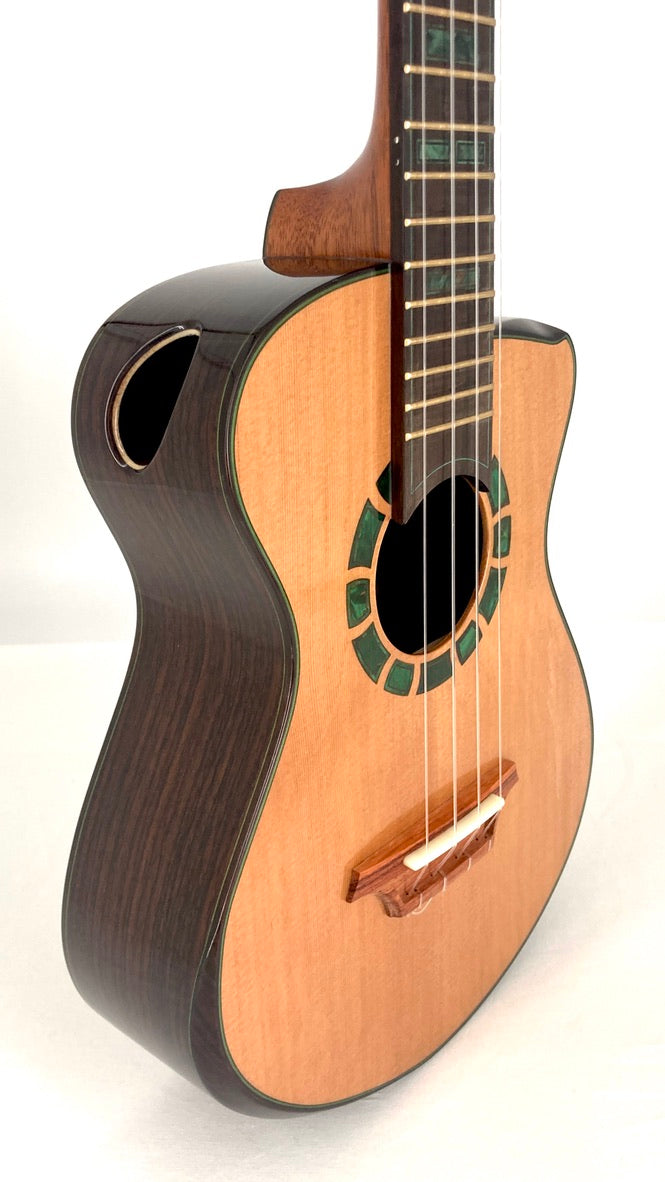 HOZEN Green Label Tenor Cedar / Rosewood