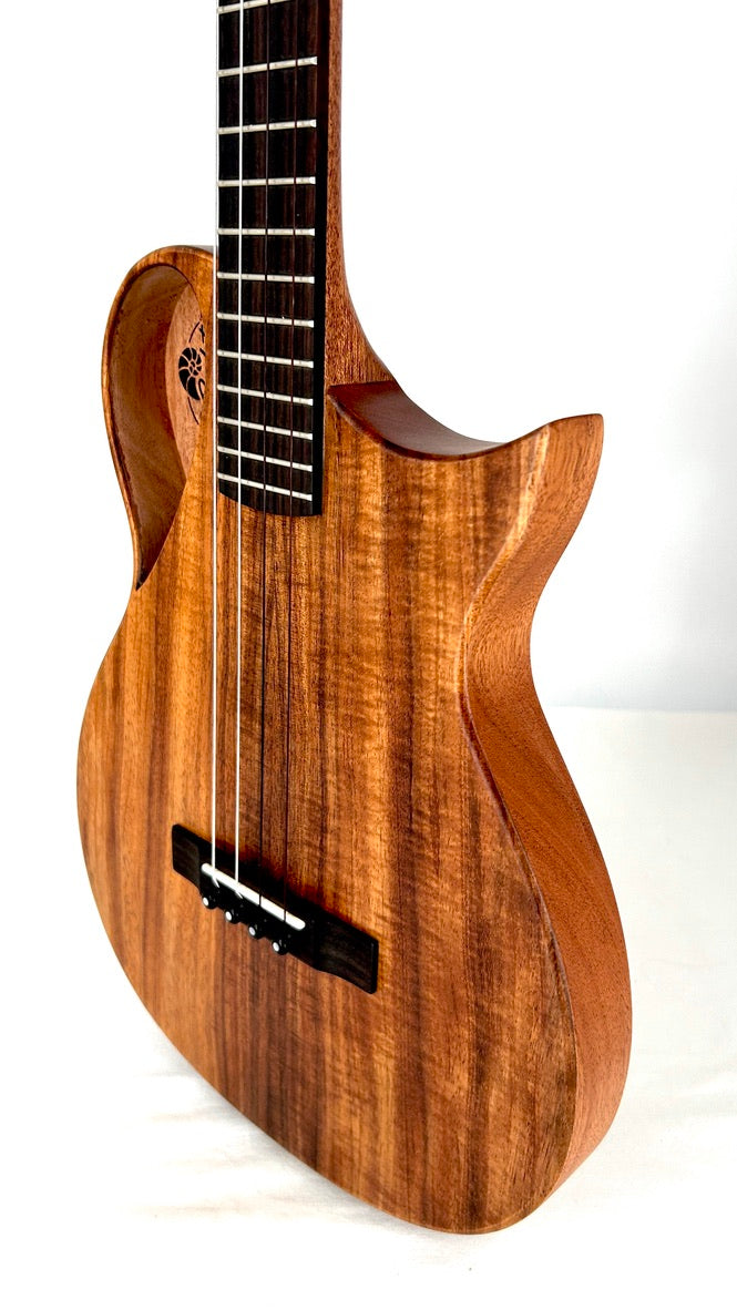 KALA Revelator Nautilus Master Grade Koa Bariton