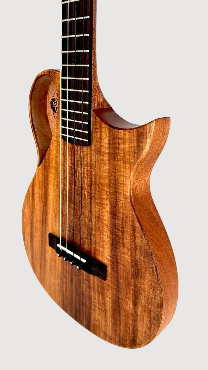 KALA Revelator Nautilus Master Grade Koa Bariton