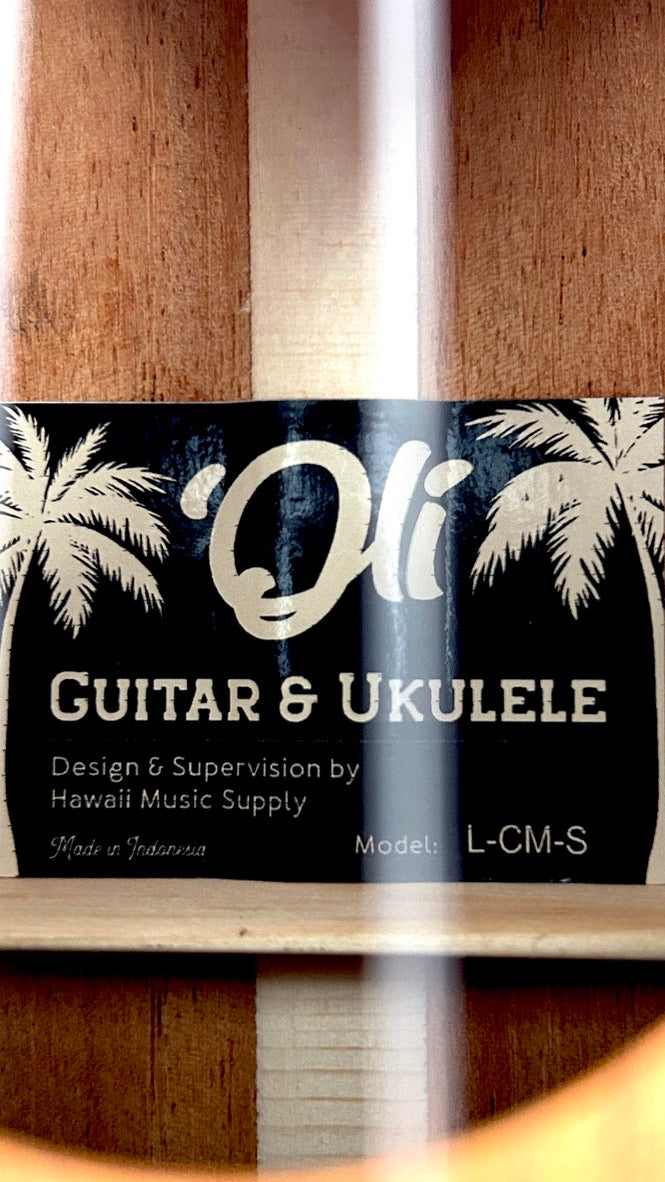 'Oli L Concert Mahagoni satin (L-CM-S)