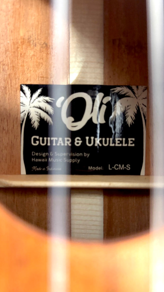 'Oli L Concert Mahagoni satin (L-CM-S)