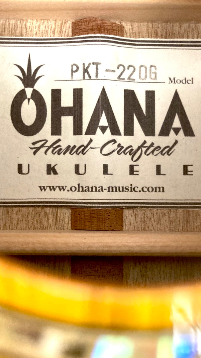 Ohana Tenor Pineapple PKT-220-G