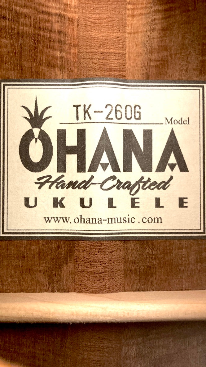 Ohana Tenor TK-260-G