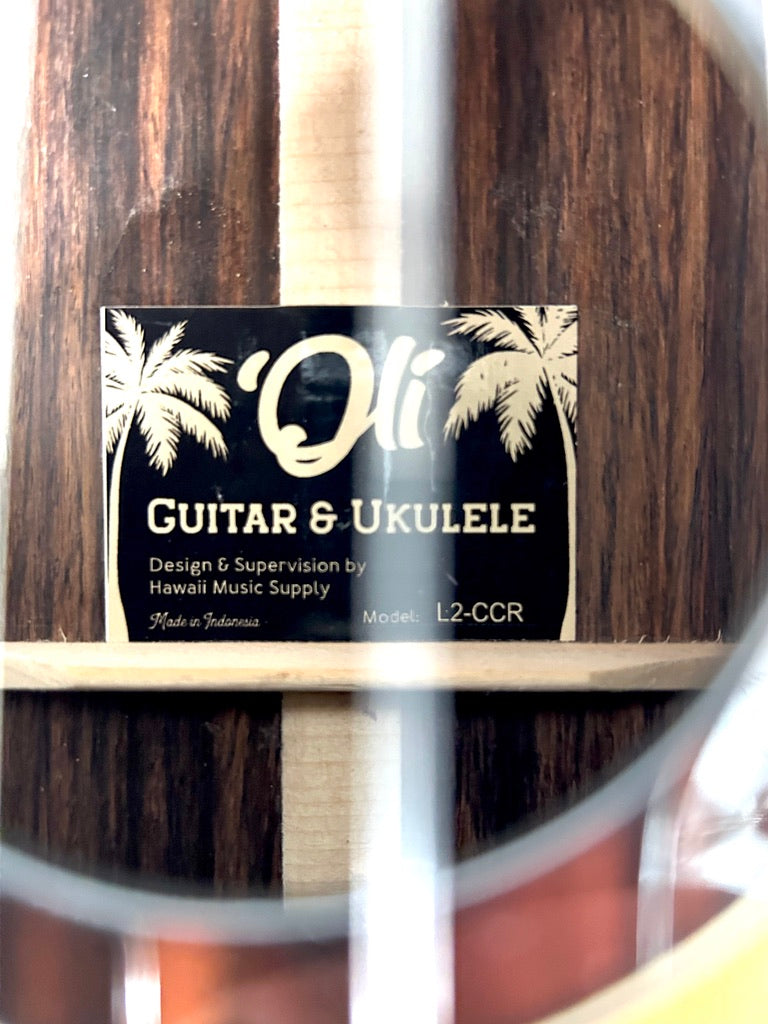 'Oli L2 Concert Cedar Rosewood gloss (L2-CCR)
