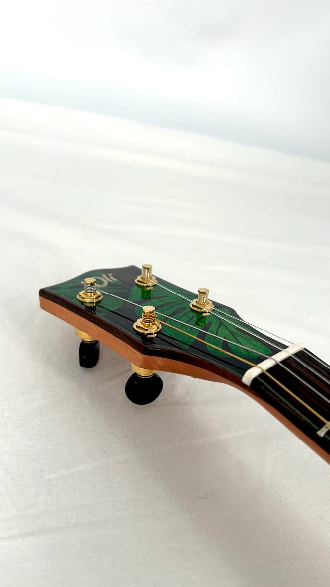 'Oli L2 Bariton Acacia gloss Monstera Inlay (L2-BA)