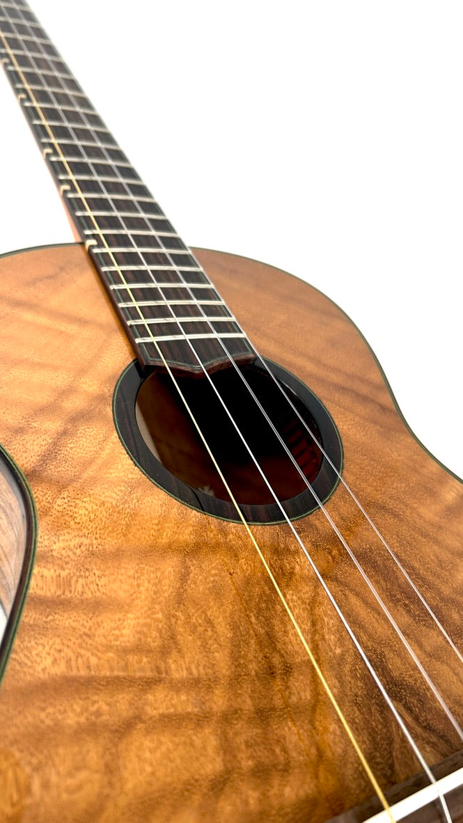 'Oli L2 Bariton Acacia gloss Monstera Inlay (L2-BA)