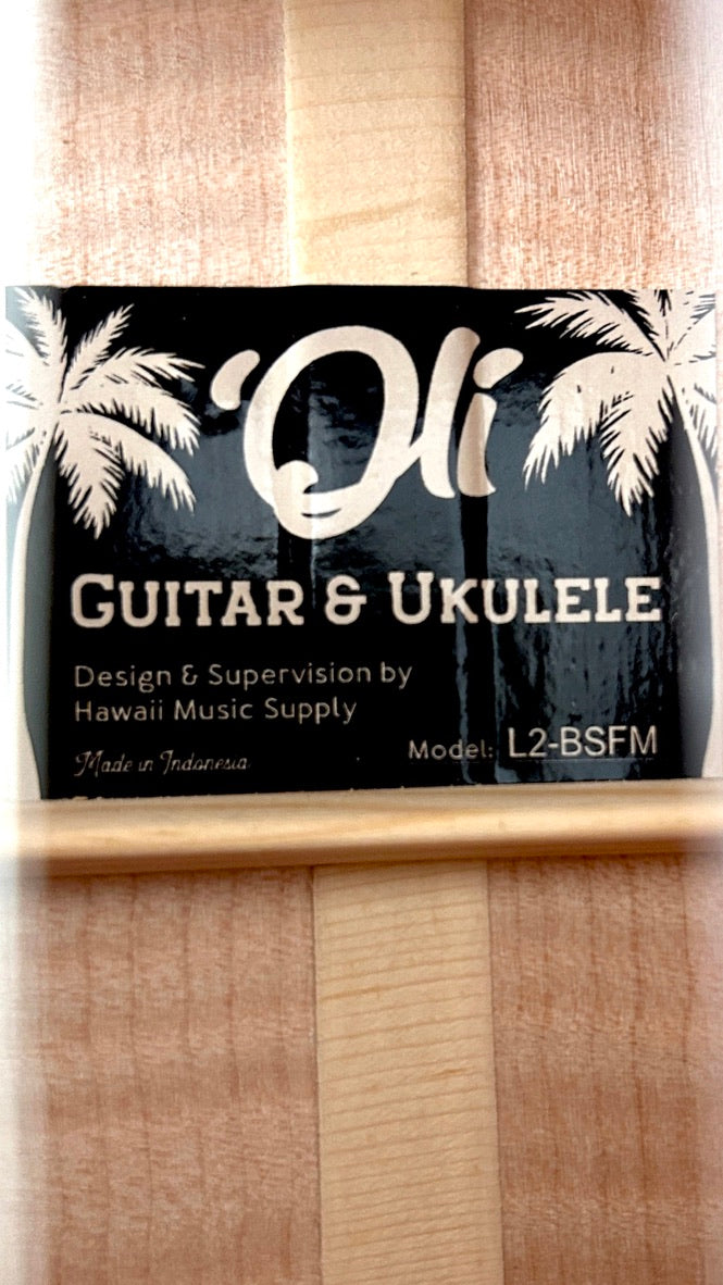 'Oli L2 Bariton Spruce Flamed Maple gloss (L2 BSFM)