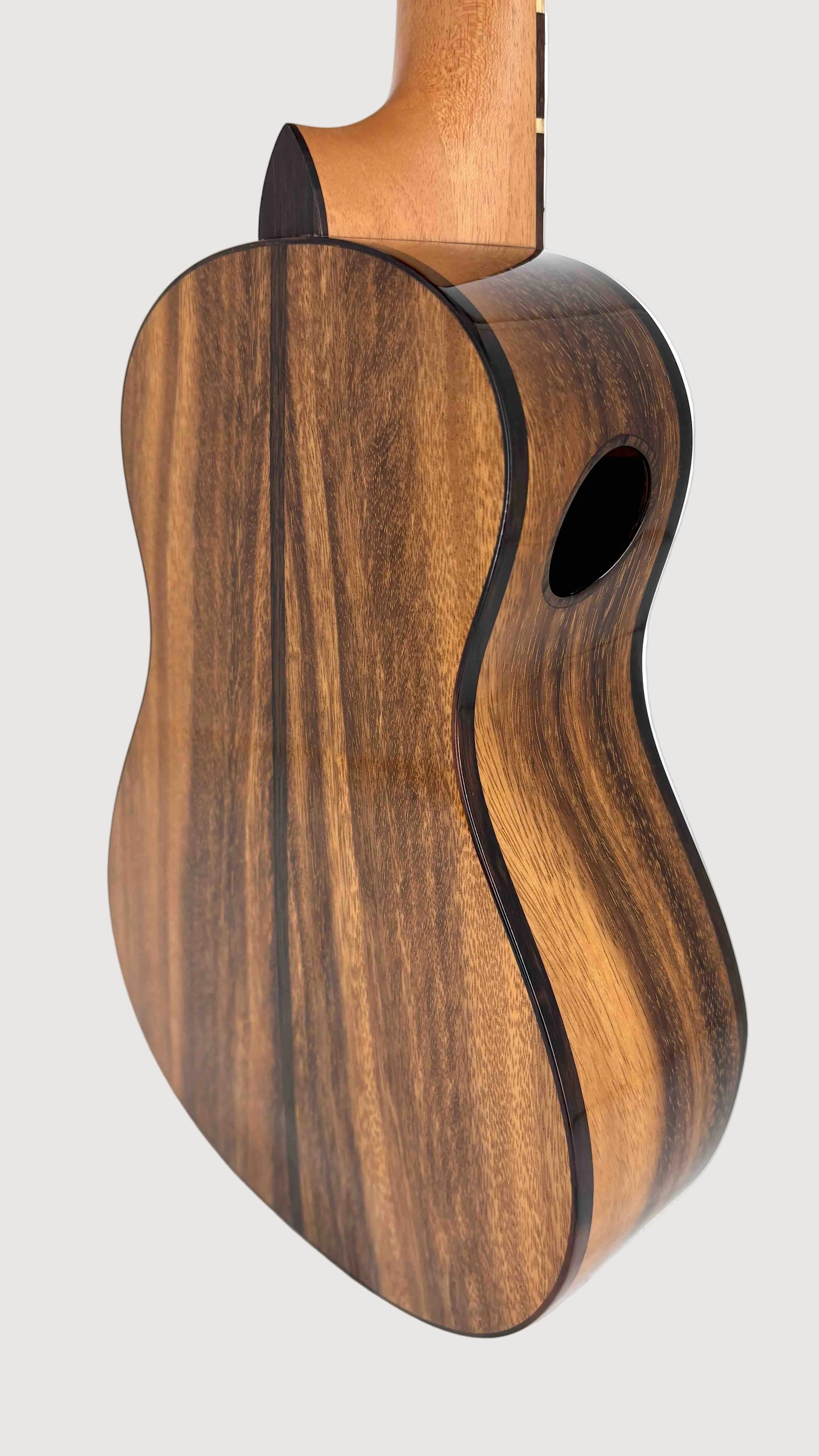 'Oli L2 Concert Acacia gloss Monstera Inlay (L2-CA)