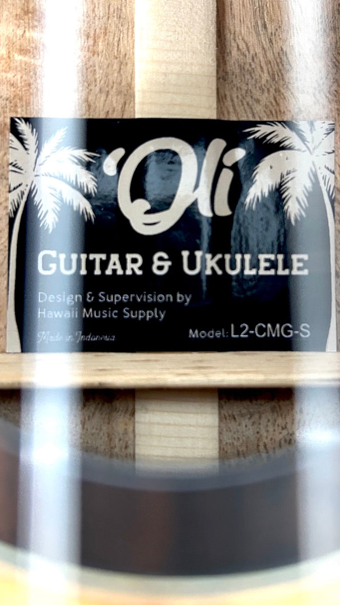 'Oli L2 Concert Mango satin Inlay (L2-CMG-S)