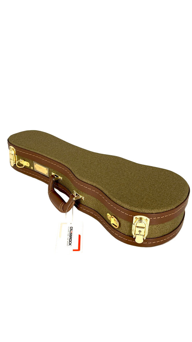 Crossrock Vintage Green Case für Sopran