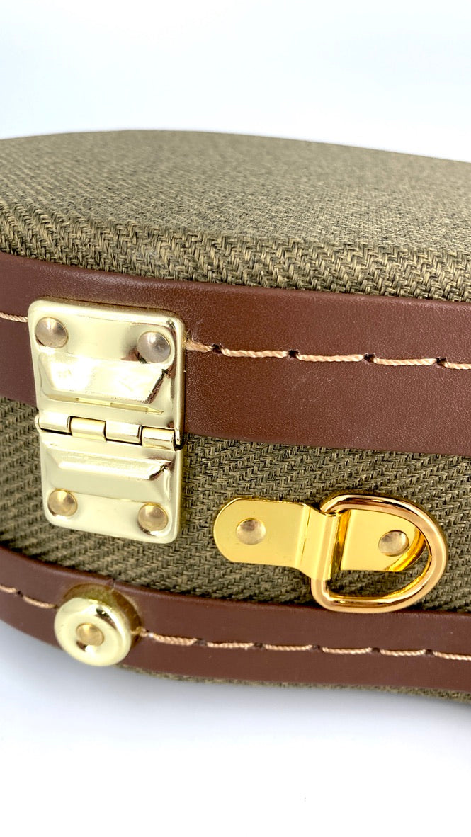 Crossrock Vintage Green Case für Sopran