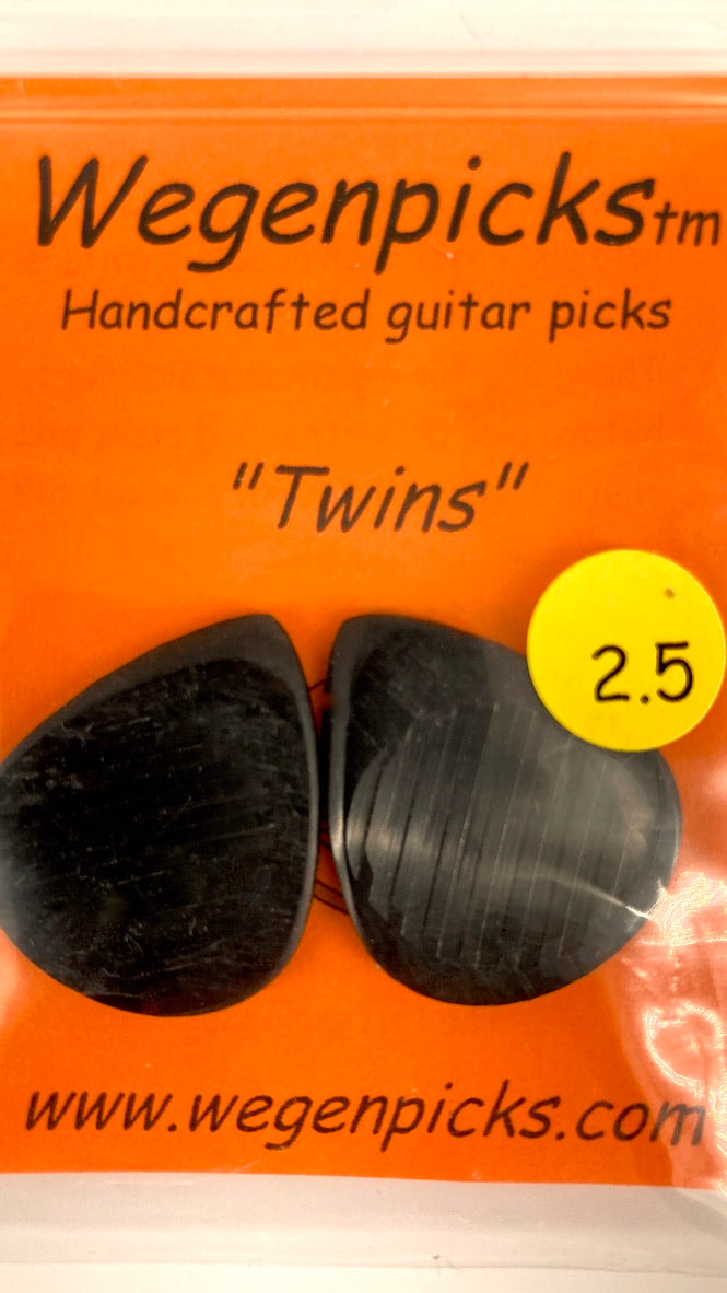 Wegen Plektrum "Twins" 2,5 schwarz