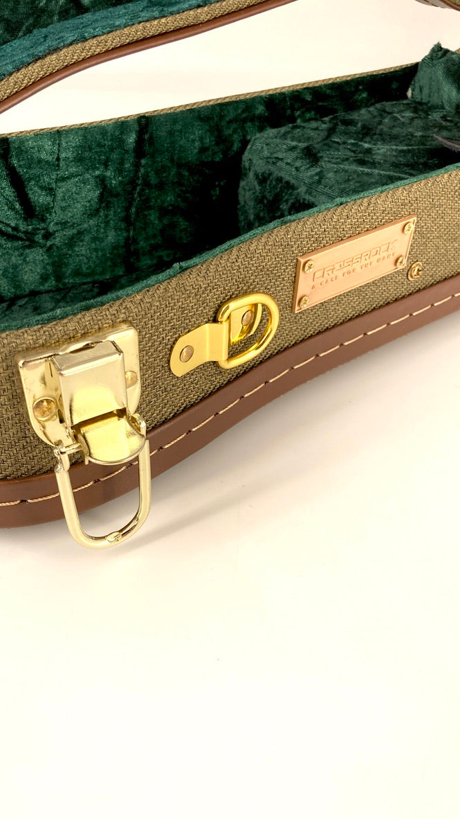 Crossrock Vintage Green Case für Concert