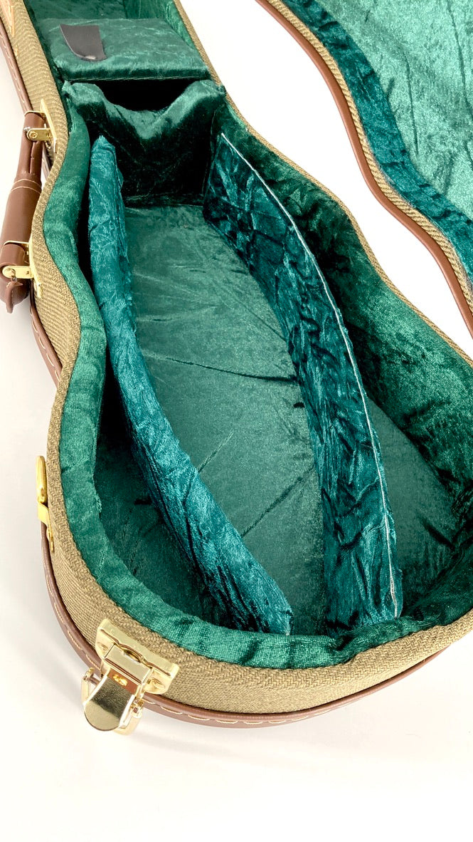 Crossrock Vintage Green Case für Concert