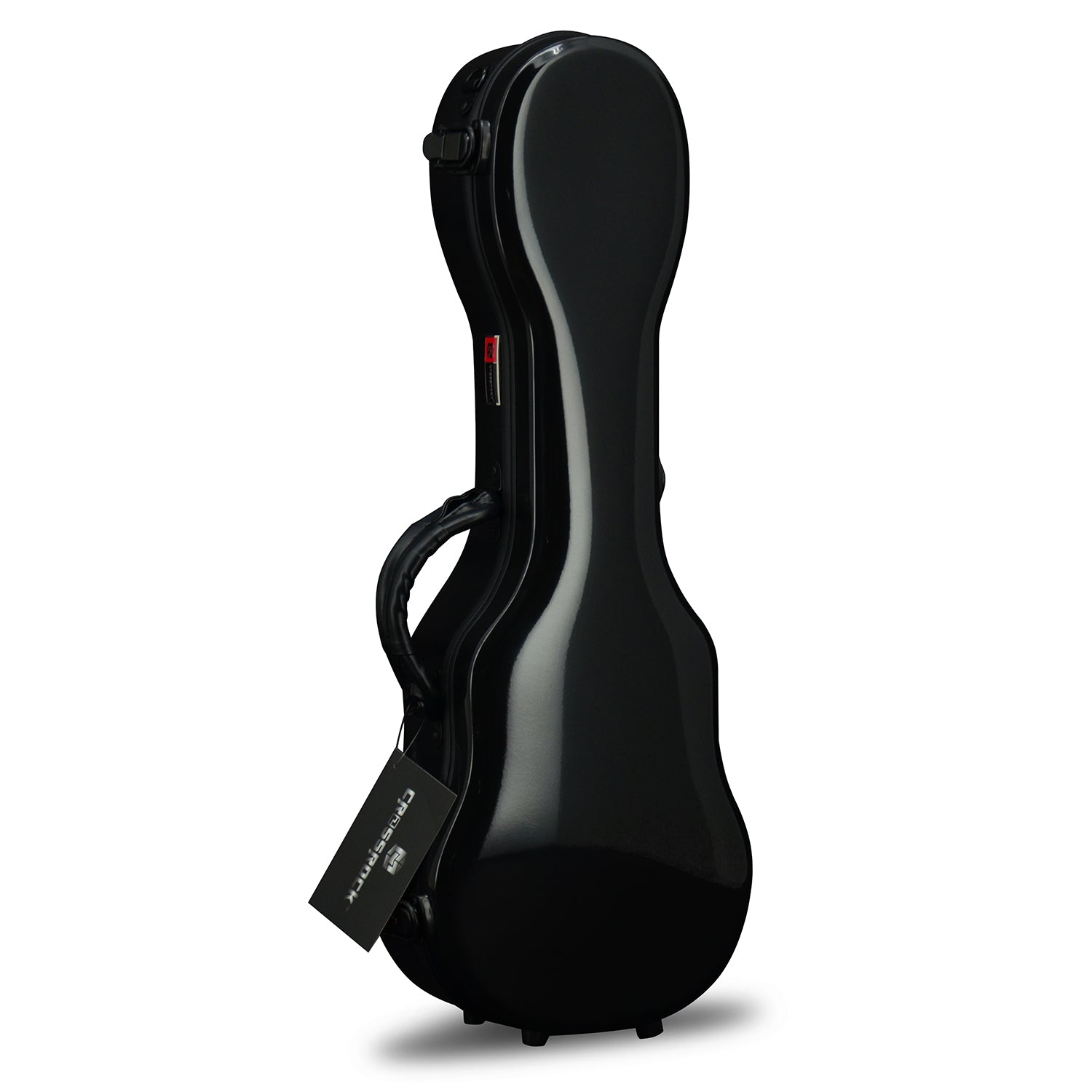 Crossrock Fiberglas Case in schwarz für Sopran