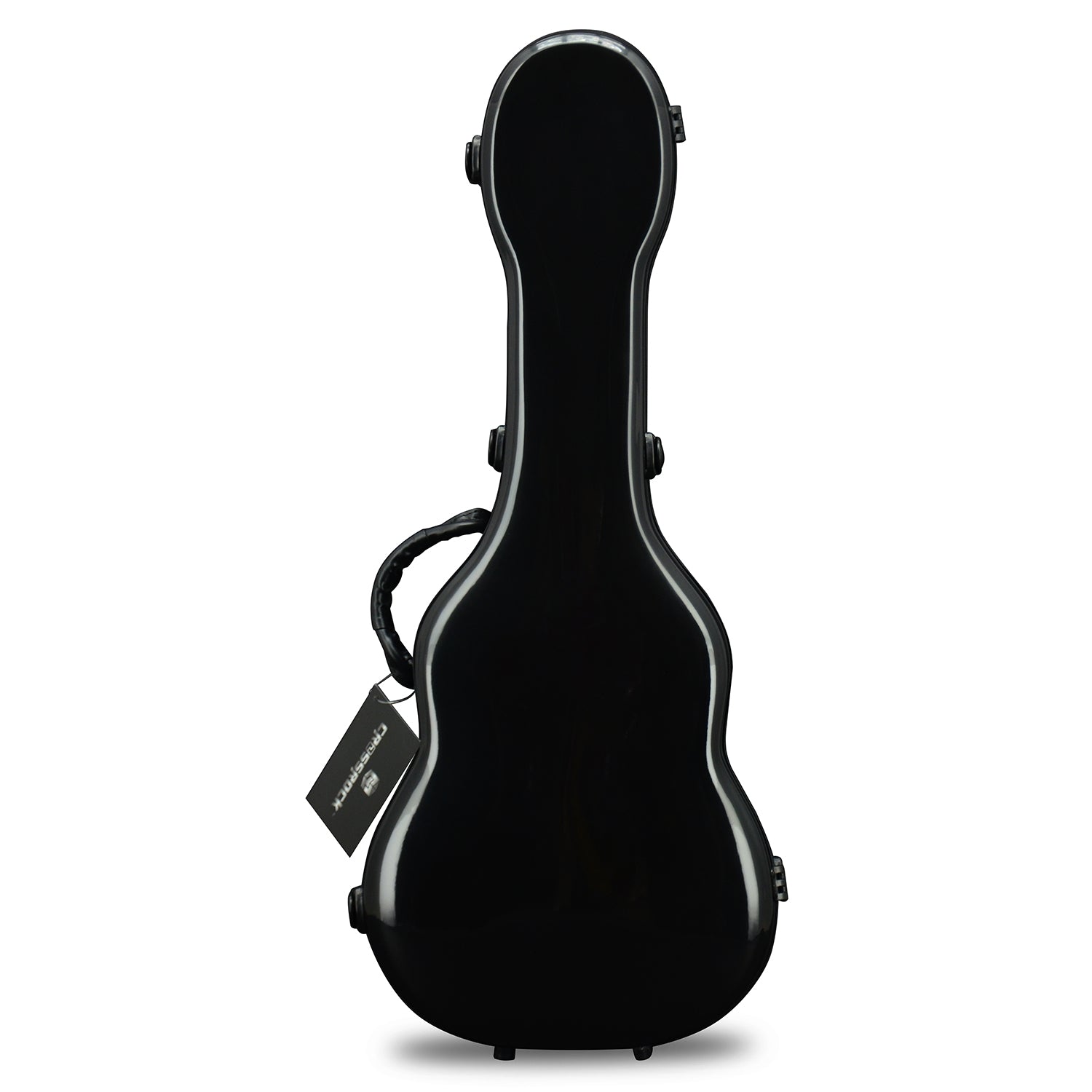Crossrock Fiberglas Case in schwarz für Tenor