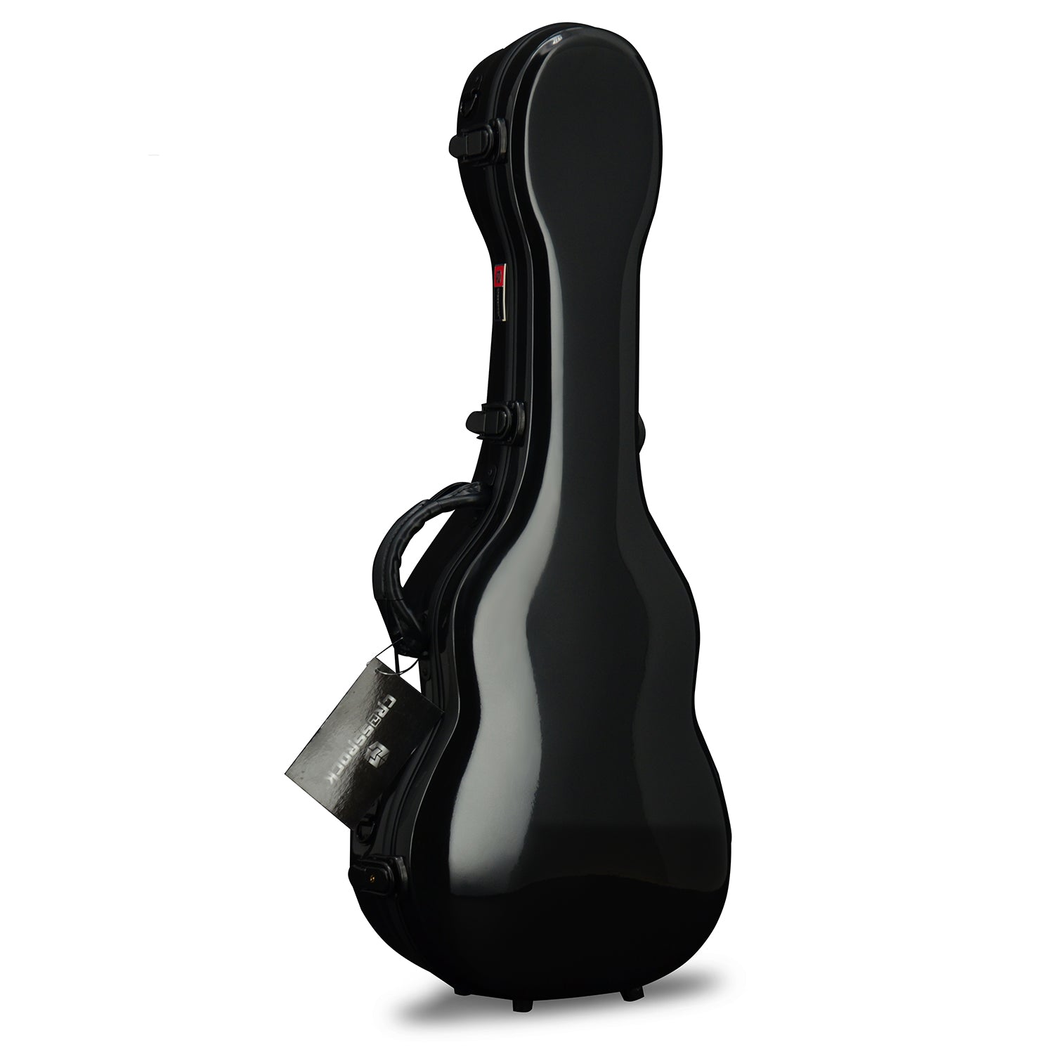 Crossrock Fiberglas Case in schwarz für Tenor