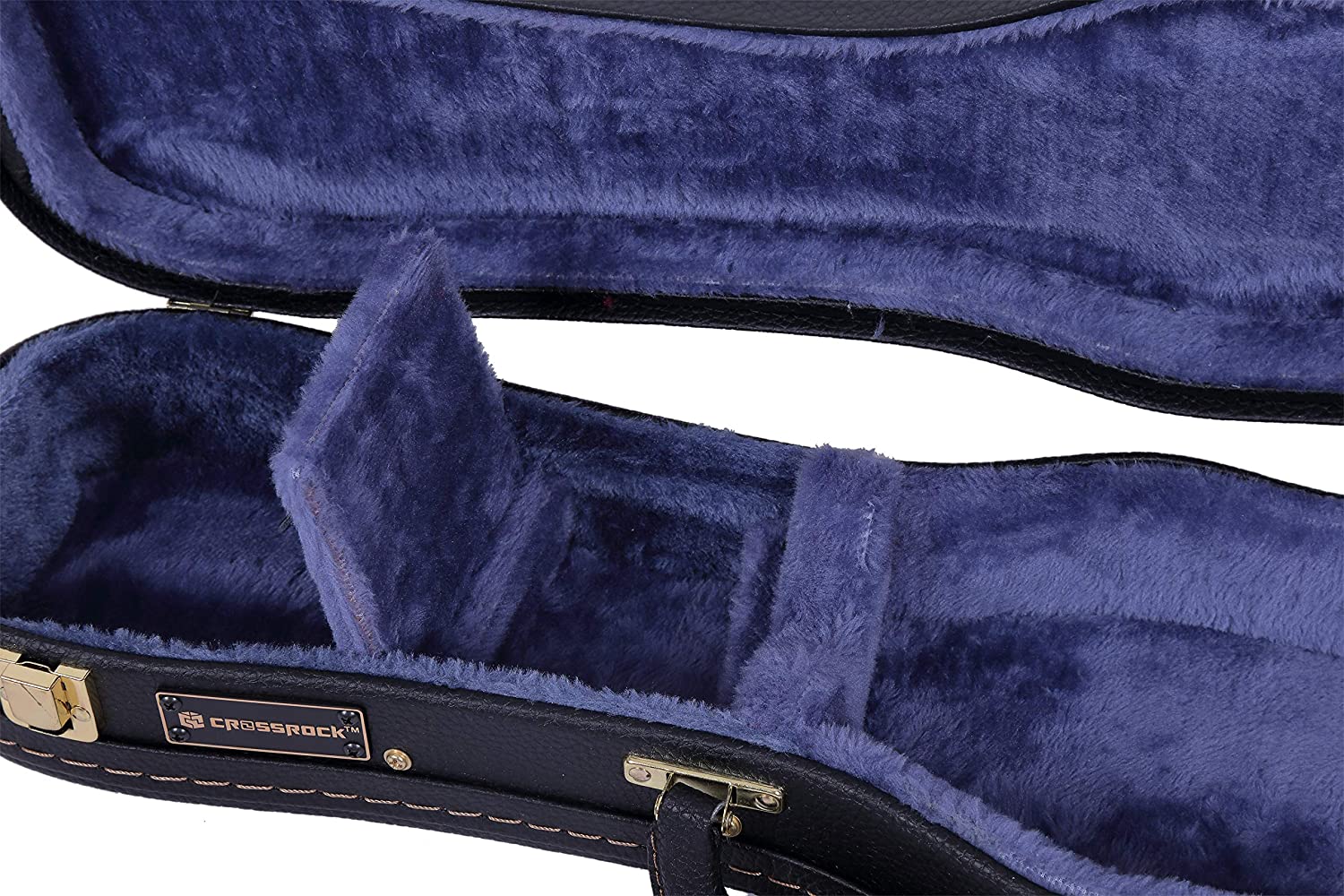 Crossrock CRW600 Holzkoffer schwarz für Sopran