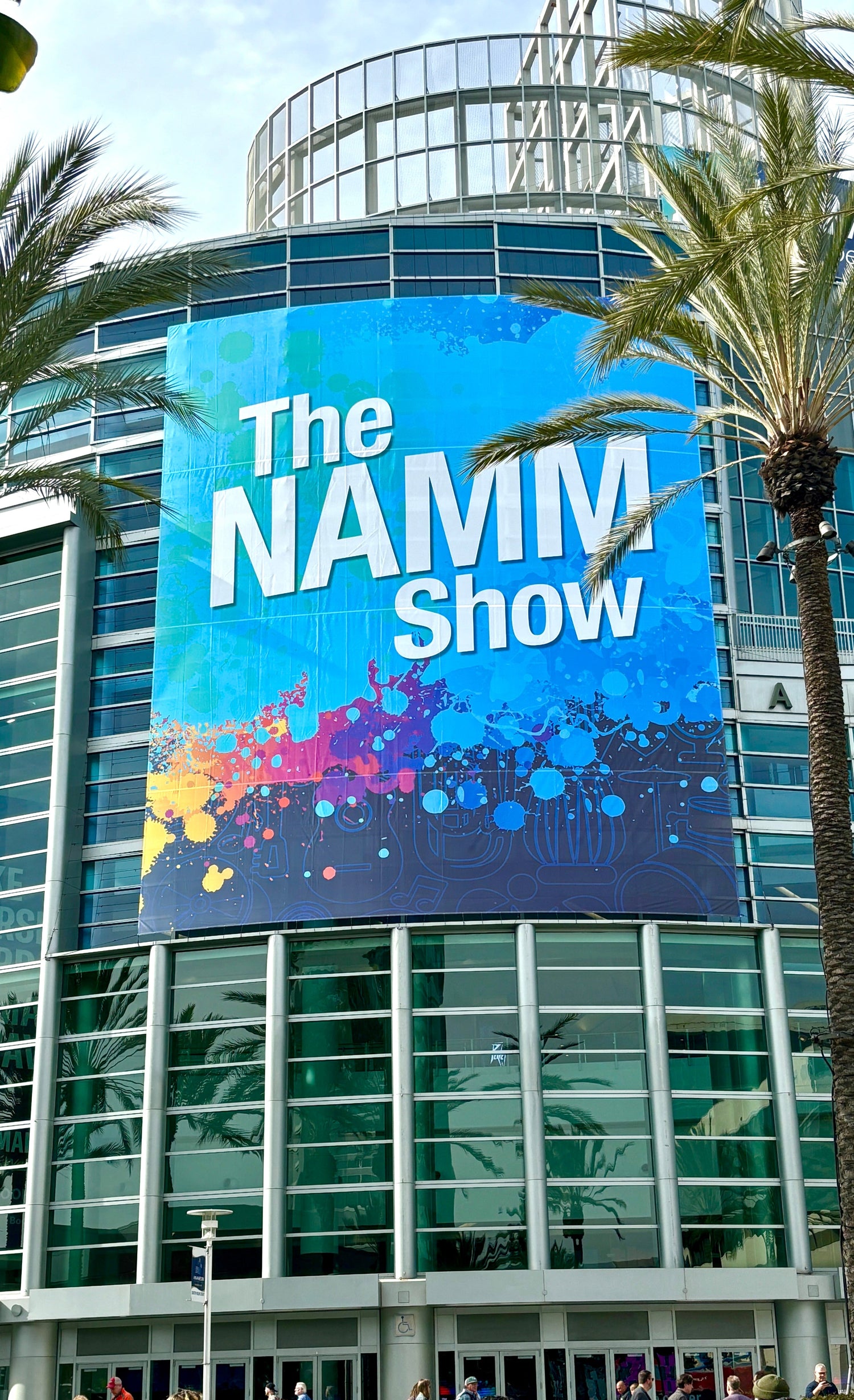 Der erste Tag auf der NAMM