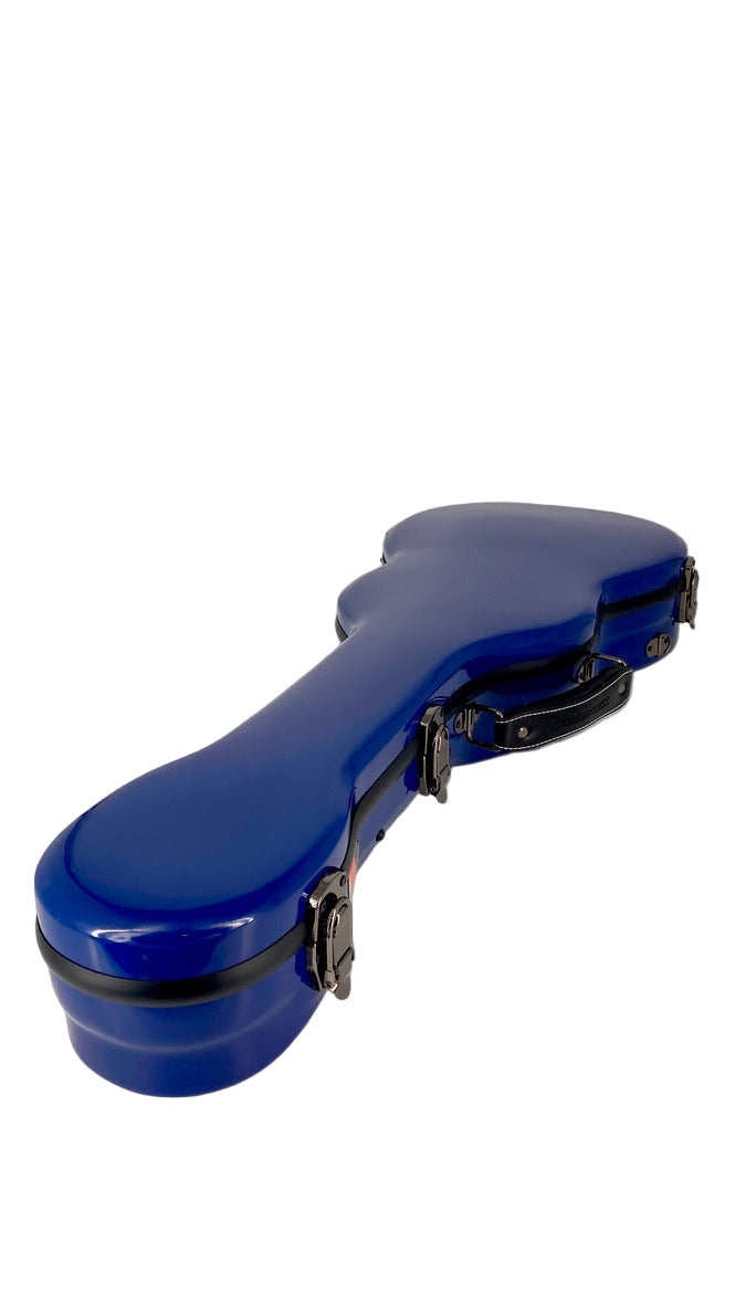 Crossrock Fiberglas Case in blau für Bariton