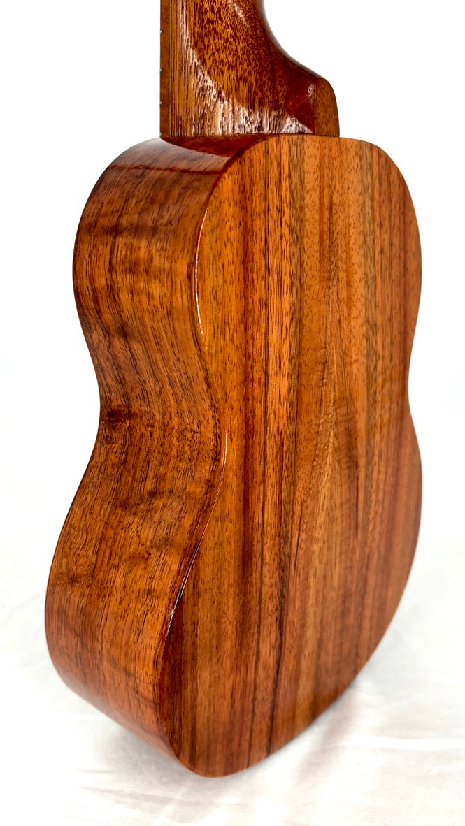 Ana'ole ASL Sopran Longneck Curly Koa