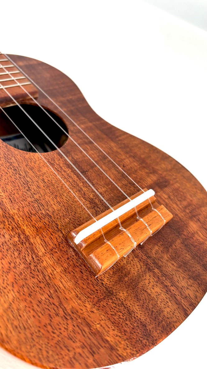 Ana'ole ASL Sopran Longneck Curly Koa