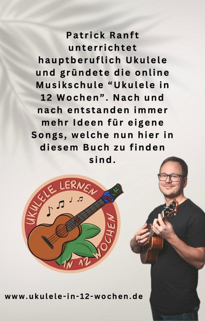 Ukulele Songbook von Patrick Ranft