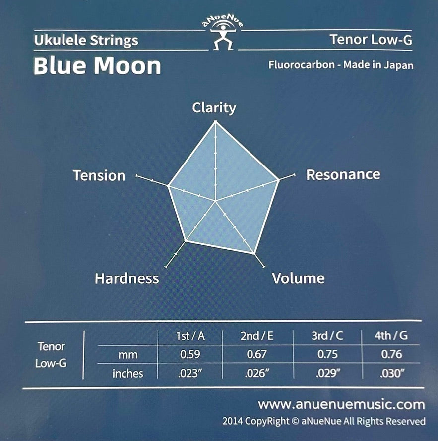 aNueNue Blue Moon Tenor low G
