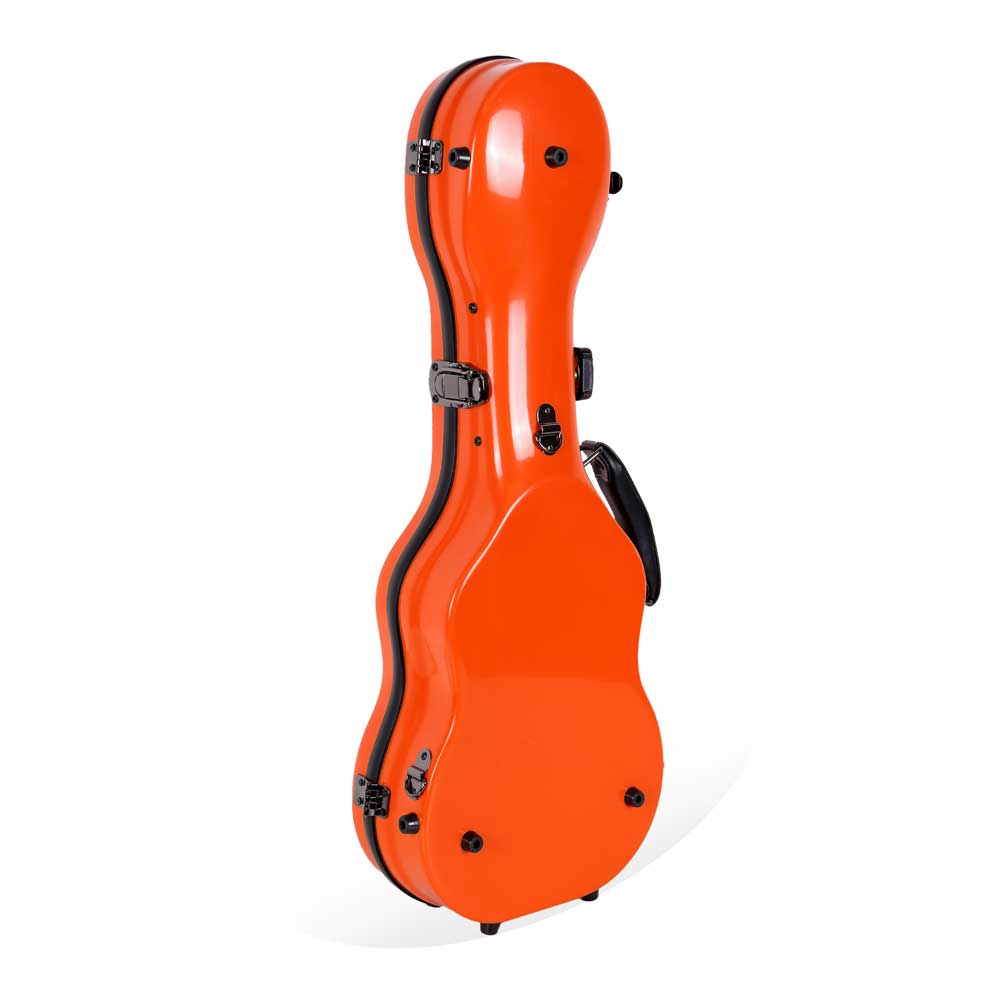 Crossrock Fiberglas Case Deluxe in orange für Concert