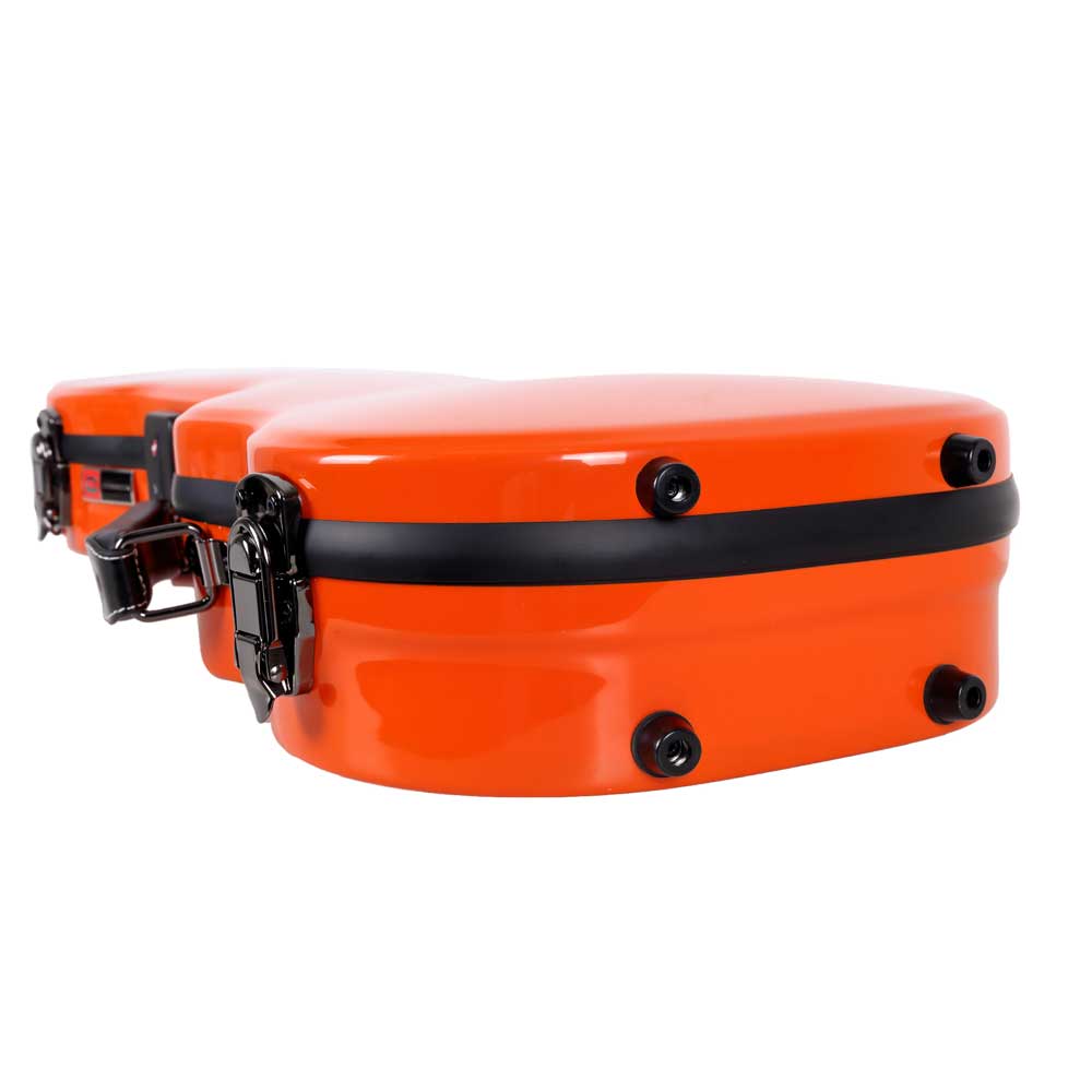 Crossrock Fiberglas Case Deluxe in orange für Concert