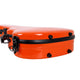 Crossrock Fiberglas Case Deluxe in orange für Tenor