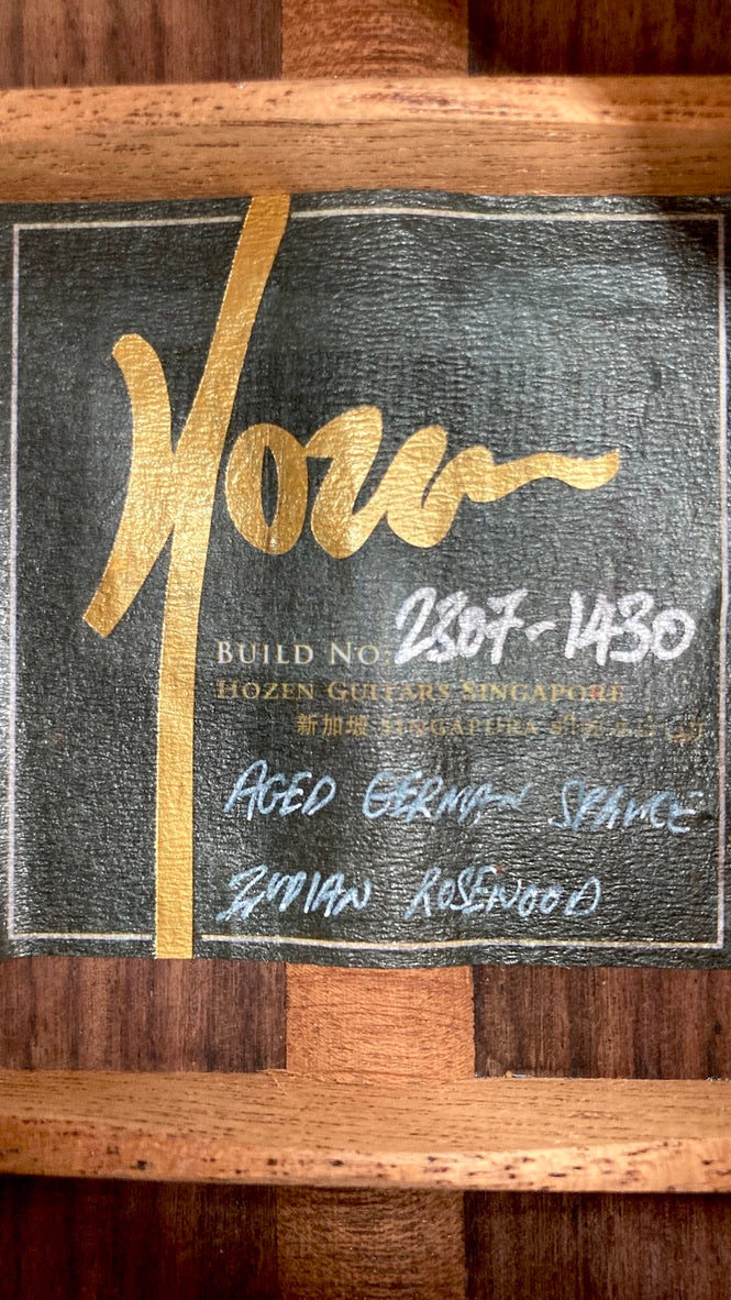 HOZEN Green Label Tenor Spruce / Rosewood