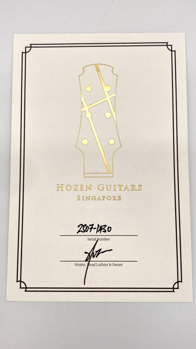 HOZEN Green Label Tenor Spruce / Rosewood