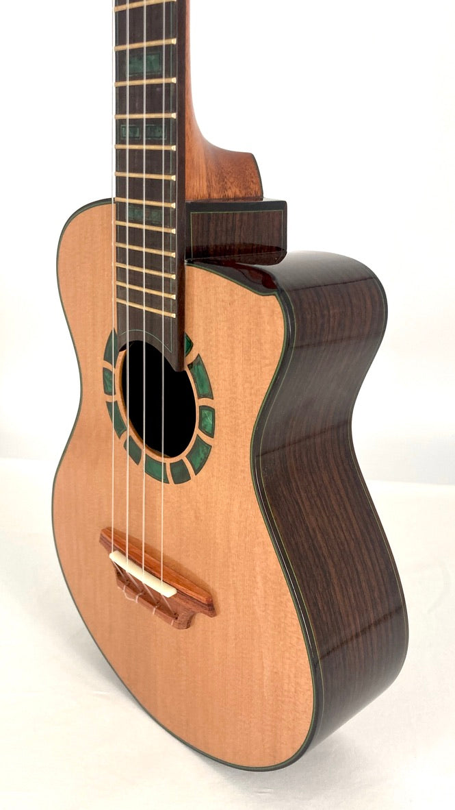 HOZEN Green Label Tenor Cedar / Rosewood