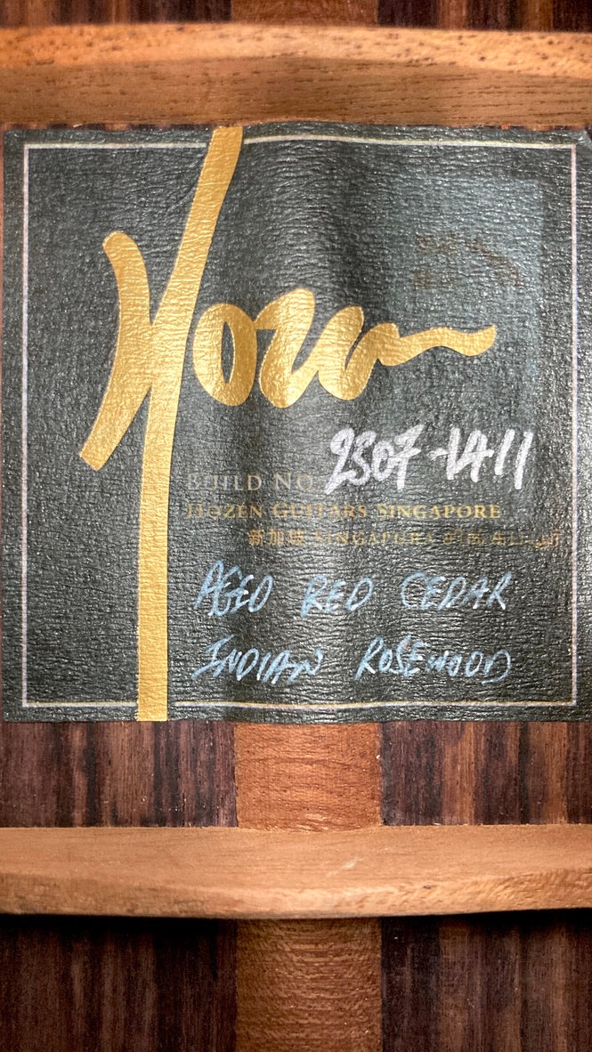 HOZEN Green Label Tenor Cedar / Rosewood