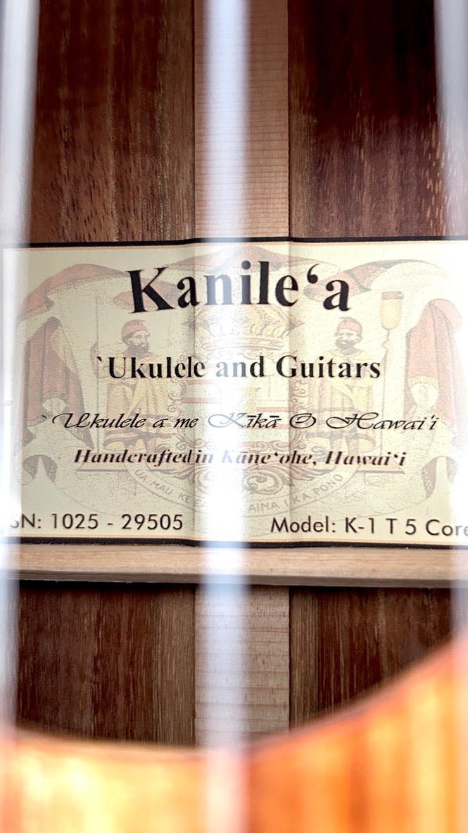 Kanile'a K1 Tenor Fünfsaiter gloss