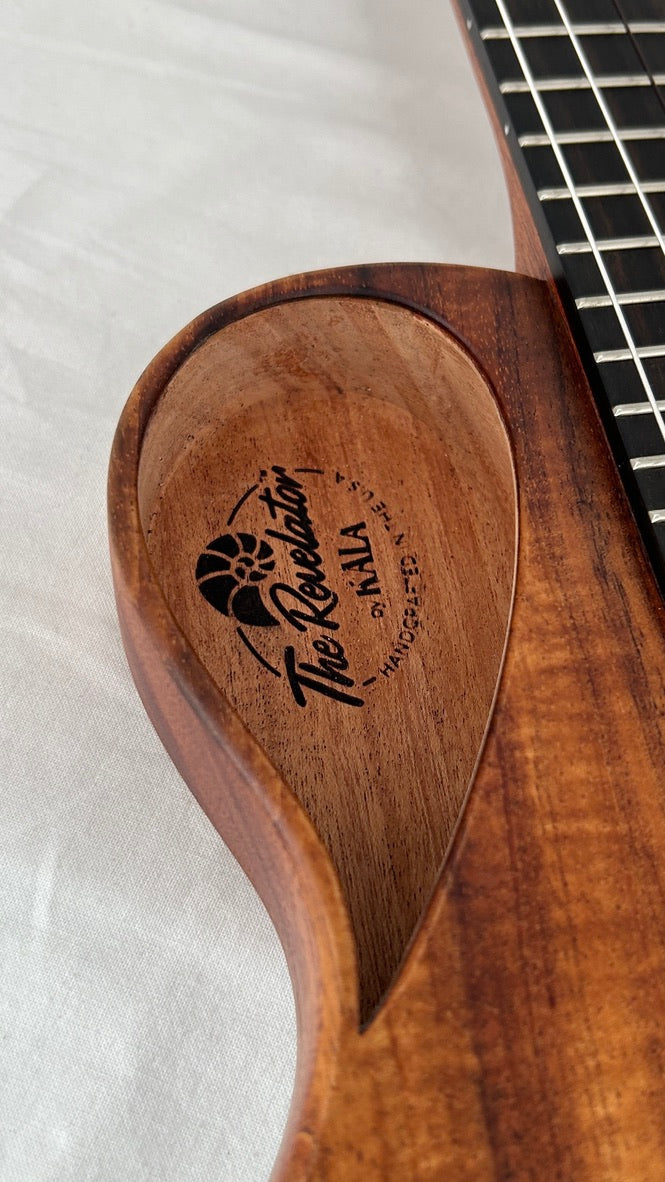 KALA Revelator Nautilus Master Grade Koa Bariton