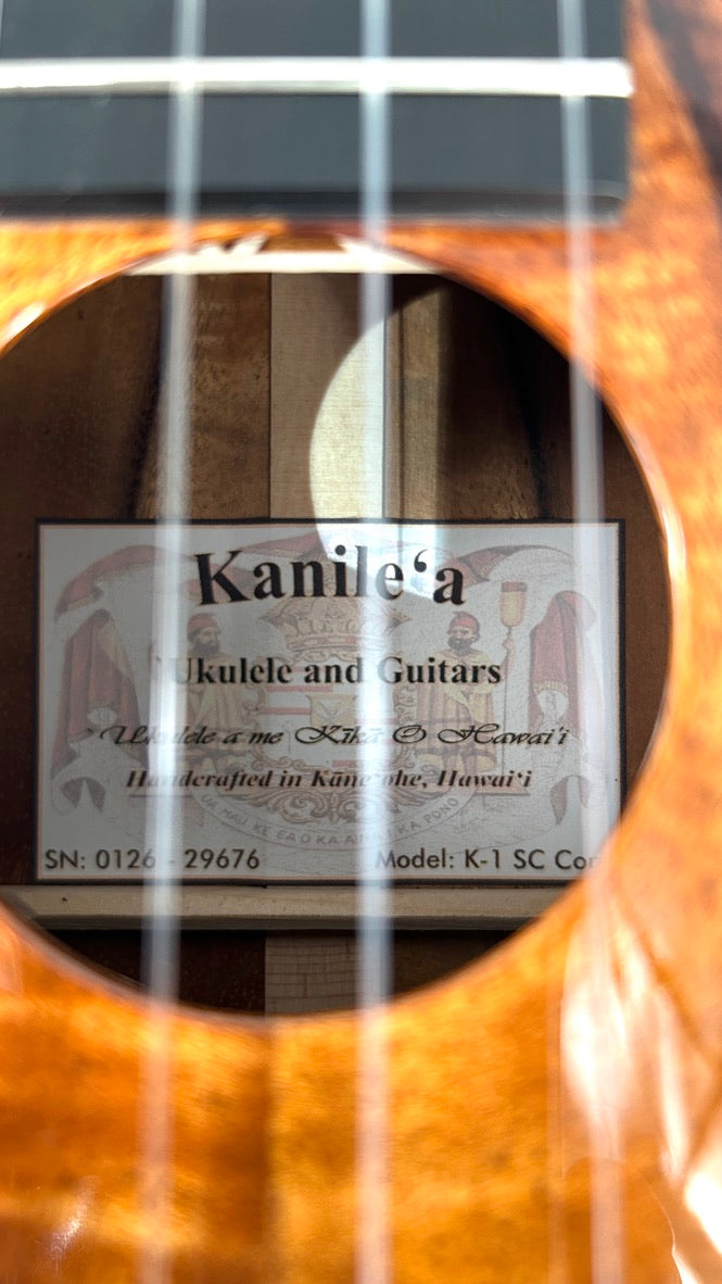 Kanile'a K1 Concert Longneck gloss