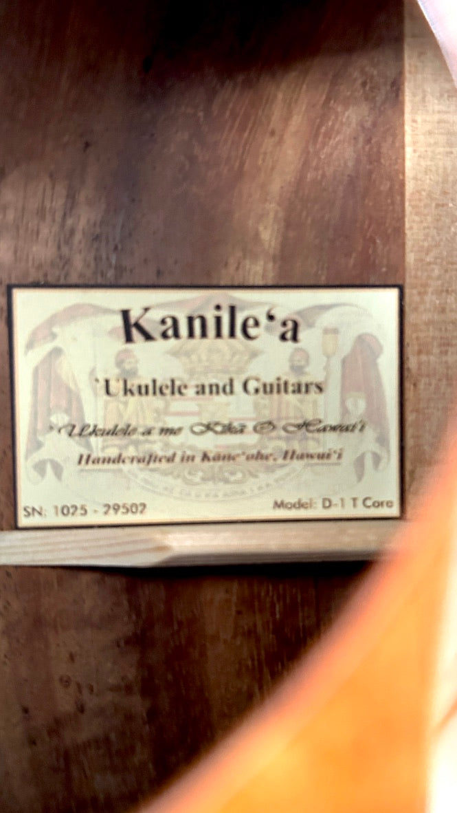 Kanile'a D1 Tenor Core
