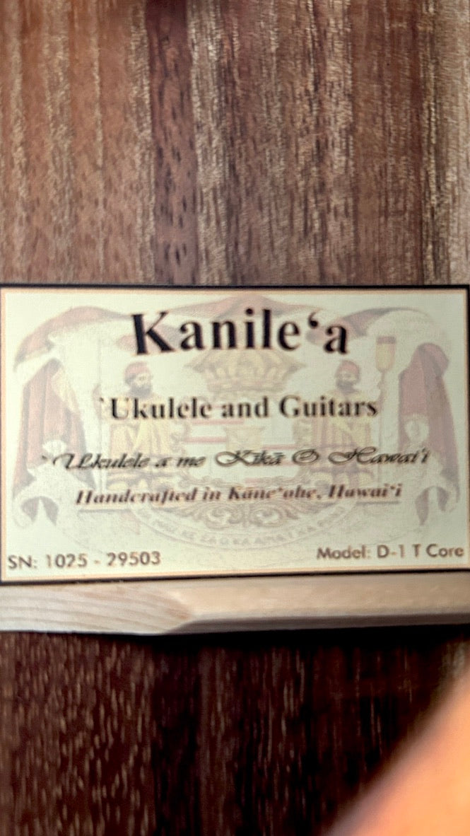 Kanile'a D1 Tenor Core