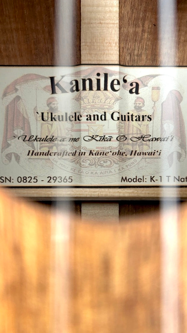Kanile'a K1 Tenor natural
