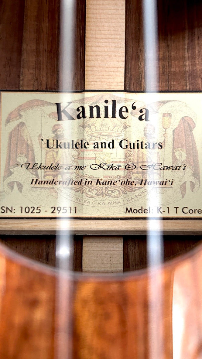 Kanile'a K1 Tenor Core gloss