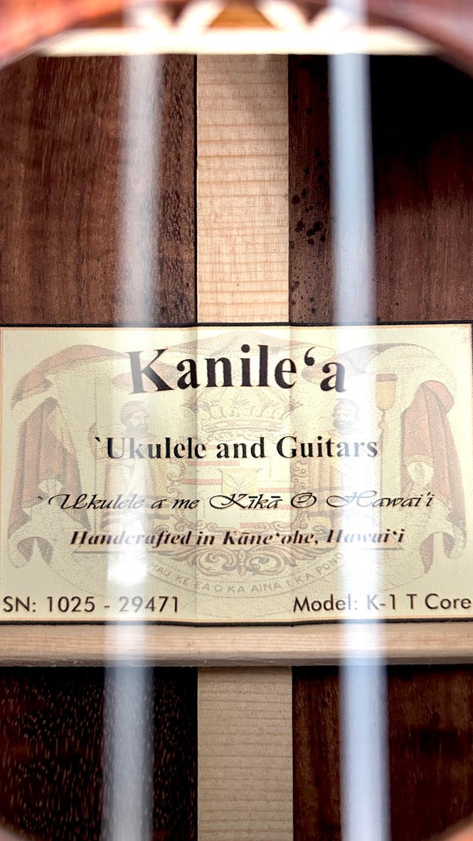Kanile'a K1 Tenor Core gloss