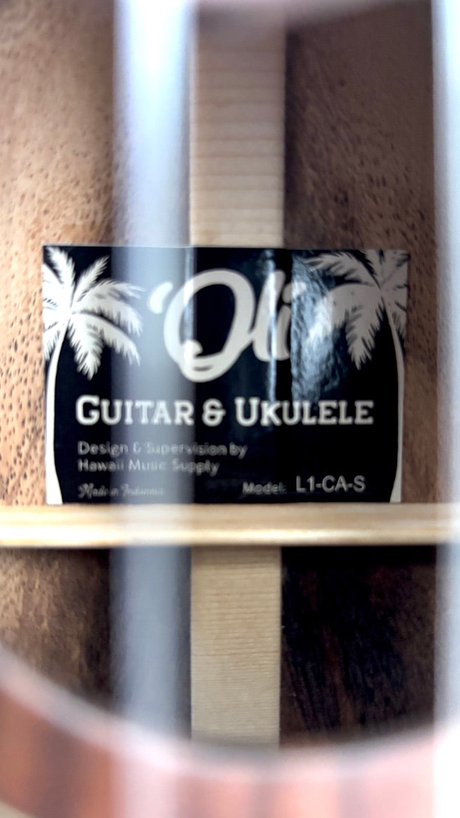 'Oli L1 Concert Acacia satin (L1-CA-S)