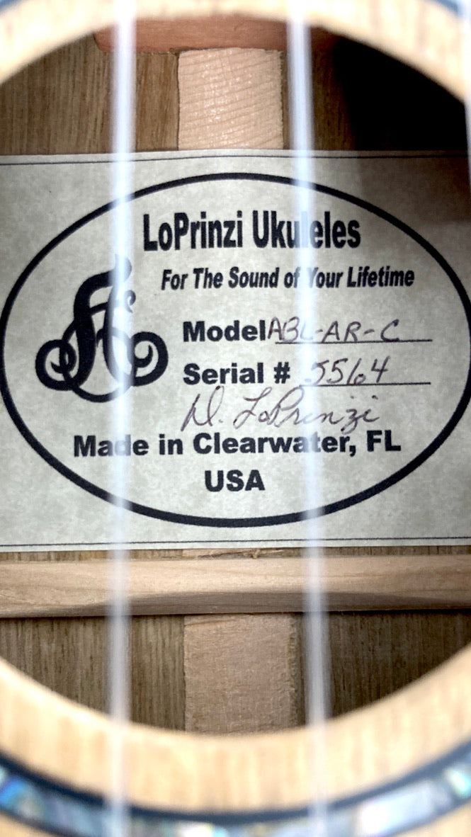 LoPrinzi Concert Korina