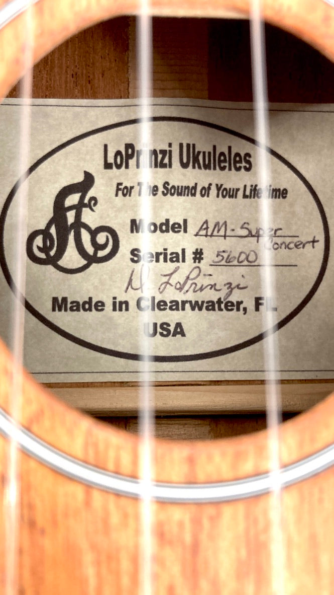 LoPrinzi Concert Longneck Mahagoni