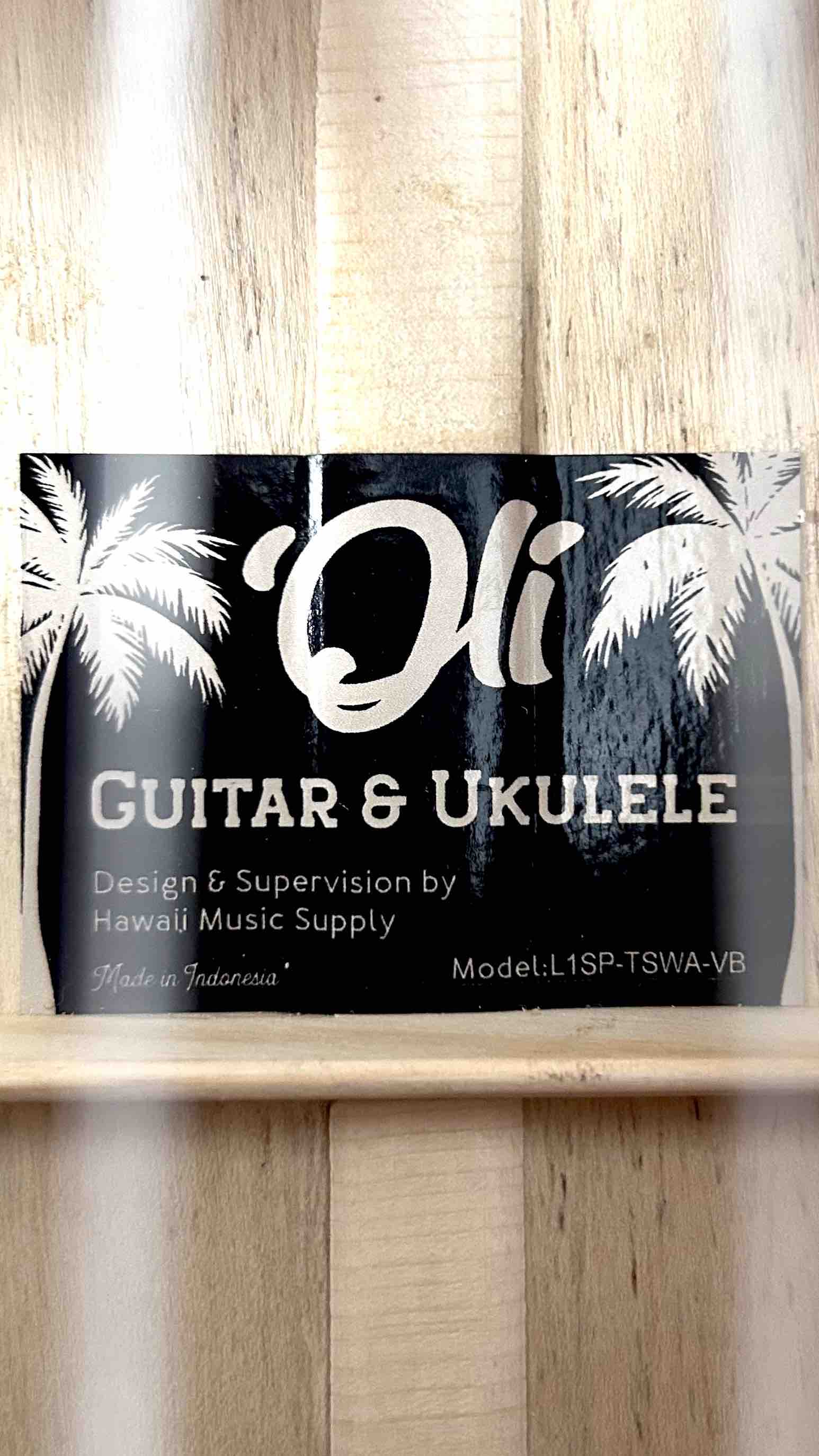 'Oli L1 Tenor Spruce Waru Vintage Burst gloss (L1-SP-TSWA-VB)