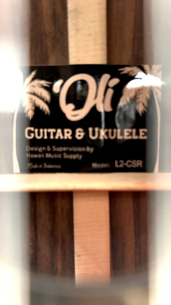 'Oli L2 Concert Spruce Rosewood gloss (L2-CSR)