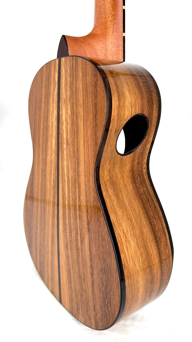 'Oli L2 Tenor Acacia gloss Monstera Inlay (L2-TA)