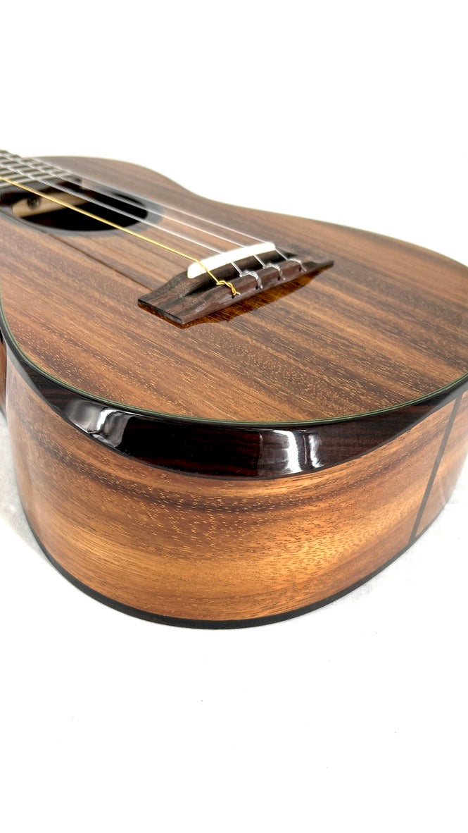 'Oli L2 Tenor Acacia gloss Monstera Inlay (L2-TA)